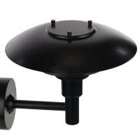 Louis Poulsen PH 3-2½ Wall Outdoor Lamp In Balck Stainless