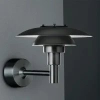 Louis Poulsen PH 3-2½ Wall Outdoor Lamp In Balck Stainless