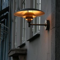 Louis Poulsen PH Parete Lampada Da Esterno In Rame By Poul
