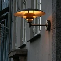Louis Poulsen PH Parete Lampada Da Esterno In Rame By Poul