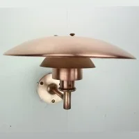 Louis Poulsen PH Wall Lamp Outdoor Copper By Poul Henningsen
