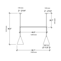 Flos INFRA-STRUCTURE EPISODE 2_ C7 Linear and Conical Ceiling