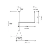 Flos INFRA-STRUCTURE EPISODE 2_ C6 Modulo LED Lineare e Conico