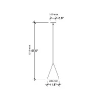 Flos INFRA-STRUCTURE EPISODE 2_ C5 Conical Chandelier Ceiling