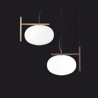 Oluce Alba 466 Lampada Da Sospensione Singola Con Struttura A