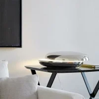 Fontana Arte Loop LED Table Lamp By Voon Wong & Benson Saw, 2003