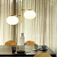 Oluce Alba 468 Lampada Da Sospensione Doppia Con Struttura A