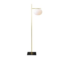 Oluce Alba 382 Lampada Da Terra Dimmerabile Singola A Luce