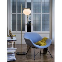 Oluce Alba 382 Lampada Da Terra Dimmerabile Singola A Luce