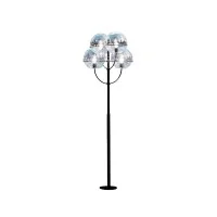 Oluce Lyndon Floor Lamp With Galvanized Metal Structure And