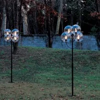 Oluce Lyndon Lampada Da Terra Con Struttura In Metallo Zincato