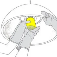 Flos Skygarden s1 Glass diffuser assembly Replacement Spare Part Flos Skygarden s1 Glass diffuser assembly Replacement Spare Part