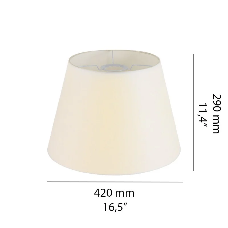 PATIKIL Diffusore Paralume, 11,5 Diametro con 3/8 Diffusore