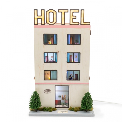 Seletti Hotel Voyeur table lamp