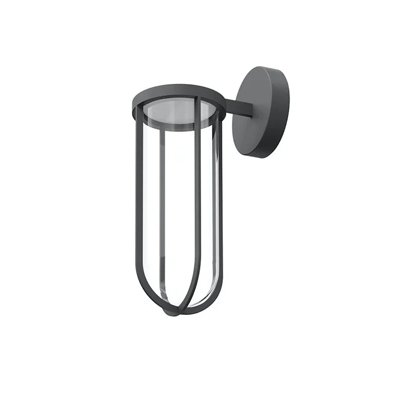 Flos In Vitro Wall LED Outdoor Lamp In Glass And Aluminum IP66