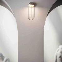Flos In Vitro Wall LED Outdoor Lamp In Glass And Aluminum IP66