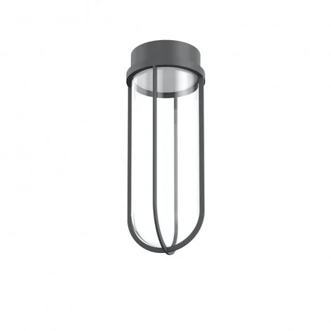 Flos In Vitro Ceiling LED Outdoor Lamp In Glass And Aluminum