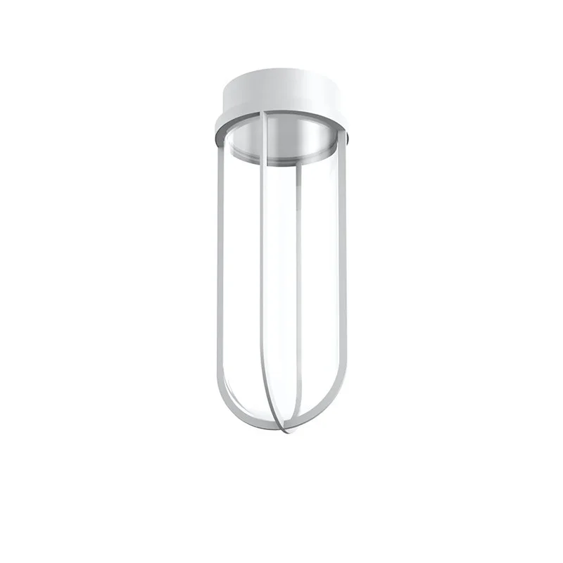 Flos In Vitro Ceiling LED Outdoor Lamp In Glass And Aluminum Flos In Vitro Ceiling LED Outdoor Lamp In Glass And Aluminum