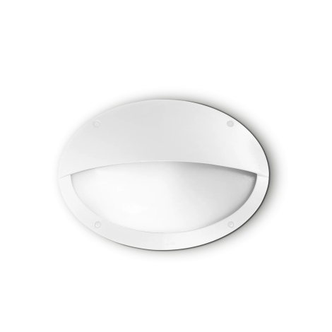 Ideal Lux POLAR-2 AP1 Oval lampada da parete per esterni