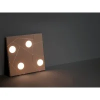 Cattaneo Street LED Lampada da Soffitto o Parete Quadrato