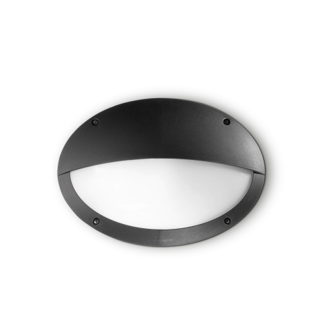 Ideal Lux POLAR-2 AP1 Oval lampada da parete per esterni