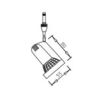 IVela Spot 12V GU5.3 50W Proiettore da Binario a Bassa Tensione
