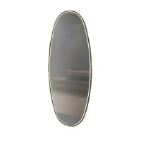 ACB Onix Specchio Ovale Allungato Con Striscia LED A Cornice