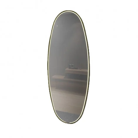 ACB Onix Specchio Ovale Allungato Con Striscia LED A Cornice