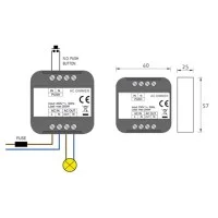 Daylight Italia Variatore AC Dimmer + Fader Universale Per LED