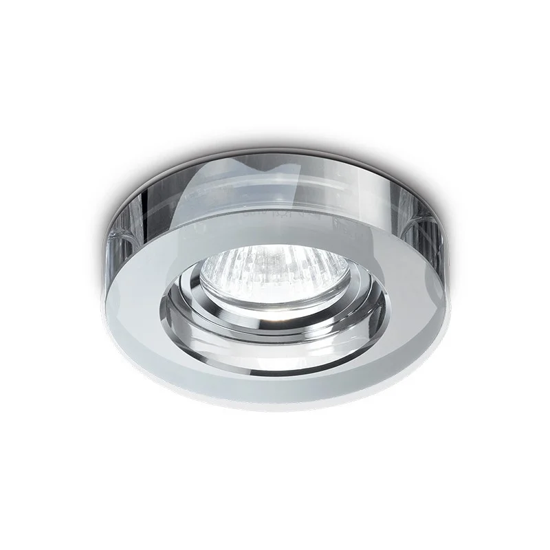 Ideal lux Blues Round Downlight GU10 Recessed For LED in Glass Ideal lux Blues Round Downlight GU10 Recessed For LED in Glass