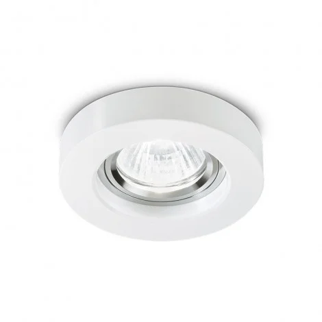 Ideal lux Blues Round Downlight GU10 Recessed For LED in Glass