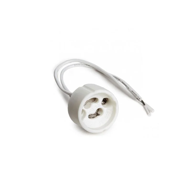 Lampo GU10 Lampholder in Ceramic with 250mm Cables Lampo GU10 Lampholder in Ceramic with 250mm Cables