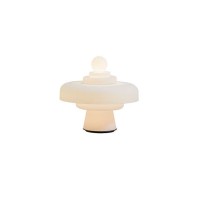 Fontana Arte Regina Lampada da Tavolo LED Dimmerabile In Vetro