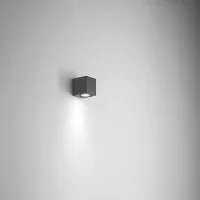 Lampo UP or DOWN GU10 Wall Lamp Mono Emission For Outdoor IP44