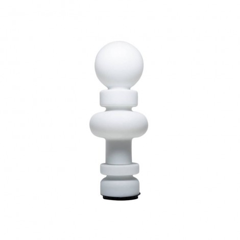 Fontana Arte Re Lampada da Tavolo LED Dimmerabile In Vetro