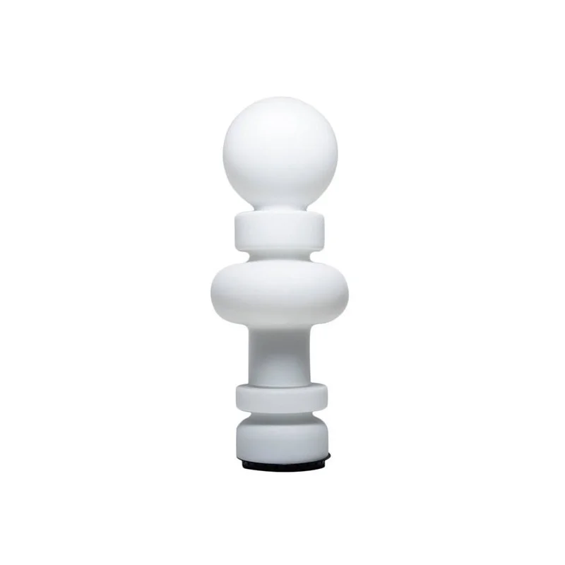 Fontana Arte Re Lampada da Tavolo LED Dimmerabile In Vetro