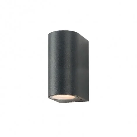 Lampo UP & DOWN GU10 Lampada da Parete Tonda Applique Doppia