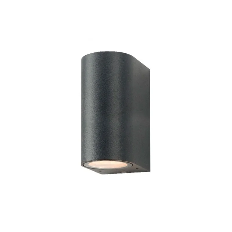 Lampo UP & DOWN GU10 Lampada da Parete Tonda Applique Doppia Lampo UP & DOWN GU10 Lampada da Parete Tonda Applique Doppia