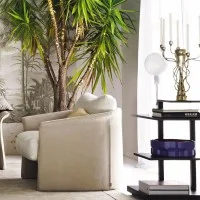 Fontana Arte Parola Lampada da Tavolo LED O Alogena Dimmerabile