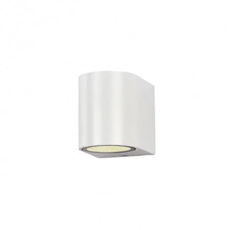 Lampo UP or DOWN GU10 Round Wall Lamp Mono Emission For Outdoor