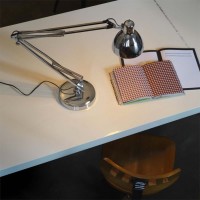 Fontana Arte Naska Piccola Lampada da Tavolo LED O Alogena Luce