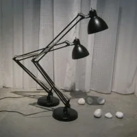 Fontana Arte Naska Grande Lampada da Tavolo LED O Alogena Luce