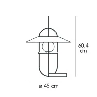 Fontana Arte Setareh Media Lampada Da Tavola LED Dimmerabile By