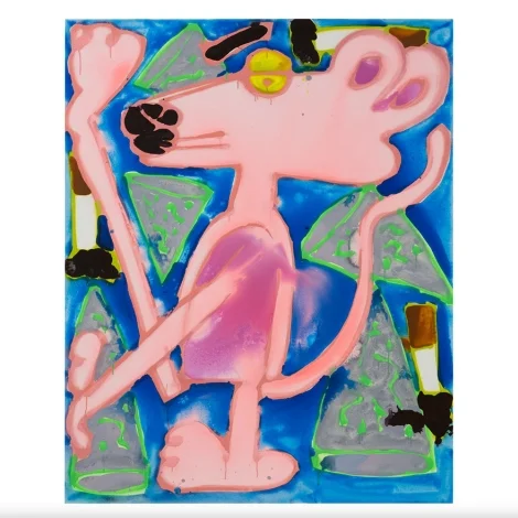 Memphis Miami tappeto capsule Katherine Bernhardt