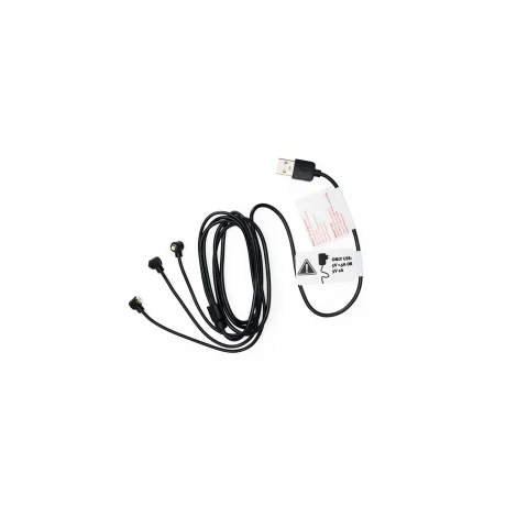 Fatboy Cavo Di Ricarica 3x Pogopin Magnetici Da 6 Mm (black 1.3 M) ricambio