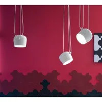 Flos AIM Small LED Lampada Sospensione Soffitto by Bouroullec Flos AIM Small LED Lampada Sospensione Soffitto by Bouroullec