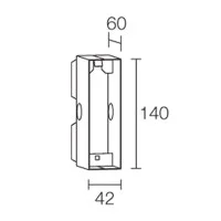 Luce & Light Line 2.0 Formwork For Rectangular Recessed