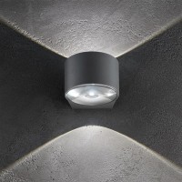 Ai Lati Lights Lens LED Lampada Da Parete Fascio Largo Per
