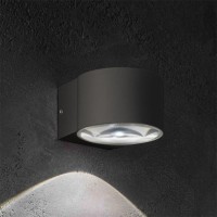 Ai Lati Lights Lens LED Lampada Da Parete Fascio Largo Per