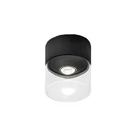 Ai Lati Lights Lens LED Lampada Da Soffitto Cilindro In Vetro Ai Lati Lights Lens LED Lampada Da Soffitto Cilindro In Vetro